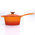 Wholesale Cast Iron Enameled Mini Saucepan